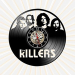 Relógio Parede The Killers Bandas Rock Musica Vinil LP Retrô