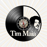 Relógio Parede Tim Maia Musica Nacional Vinil LP Decoração