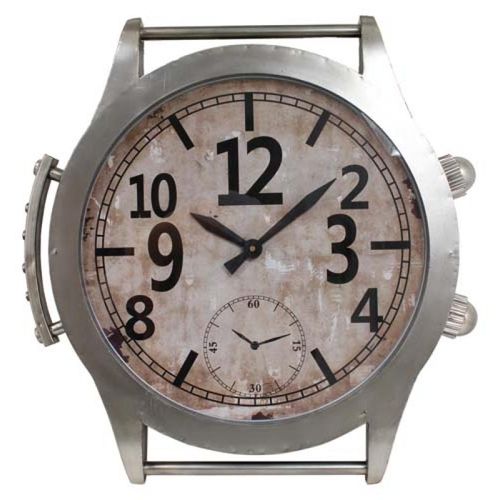 Relógio Parede Tipo Pulso Números Diferentes Goodsbr 62x60x7cm