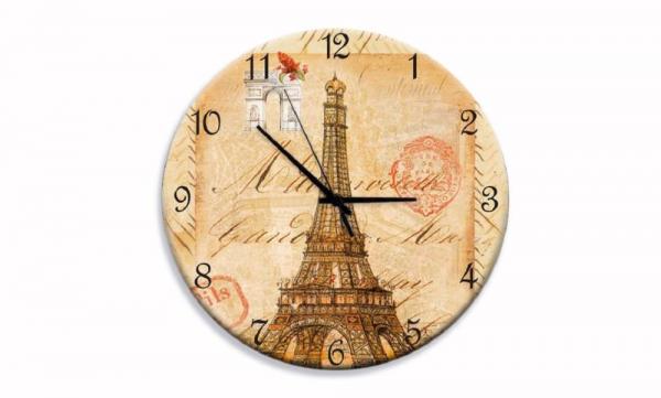 Relógio Parede Torre Paris Arco - Tecnolaser
