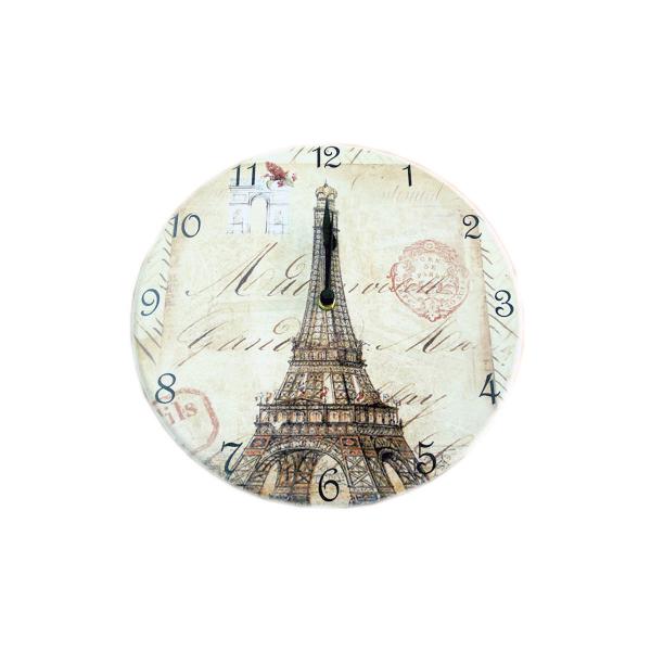 Relógio Parede Torre Paris - Tecnolaser