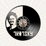 Relógio Parede Trotsky Filósofo Nerd Geek Vinil LP Decoração