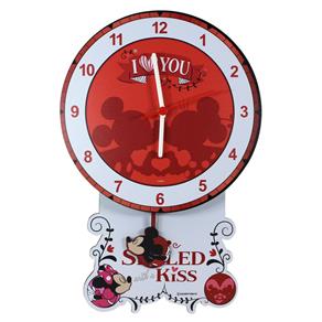 Relógio Pendulo Mickey Minnie