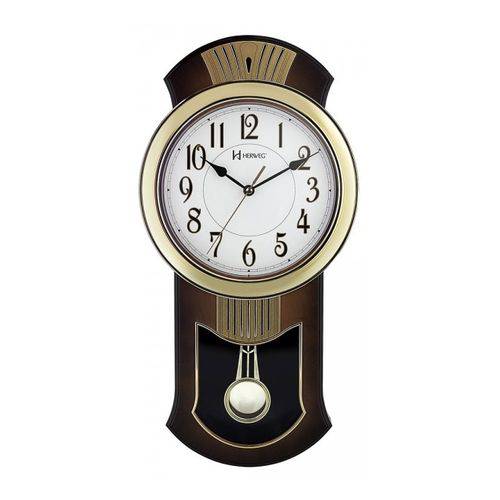 Relógio de Parede Pêndulo Clássico Herweg 6393-34