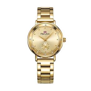 Relógio Philip London Feminino Ref: Pl81007145f Social Dourado