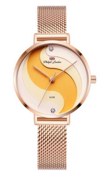 Relógio Philiph London Feminino Quartz Ref.: PL81057145F BR