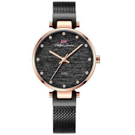 Relógio Philiph London Feminino Quartz Ref.: PL81075113F PR