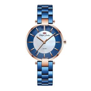 Relógio Philiph London Feminino Ref: Pl81037113f Az Social Bicolor