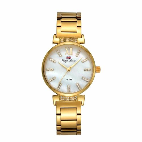 Relógio Philiph London Feminino Ref: Pl81039145f Si Social Dourado