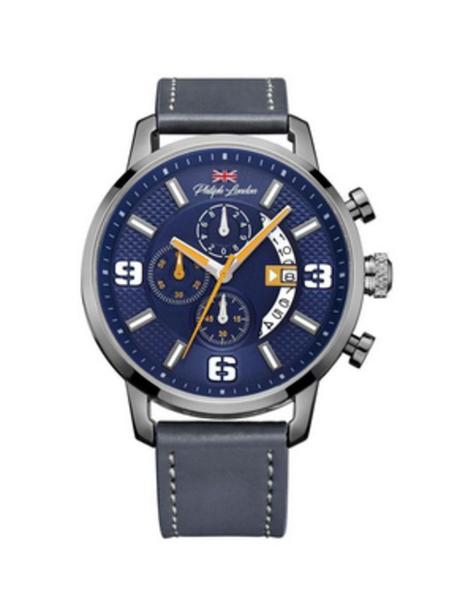 Relógio Philiph London Luxo PL80037612M 100% FUNCIONAL