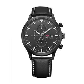 Relógio Philiph London Masculino Pr Cronógrafo Black