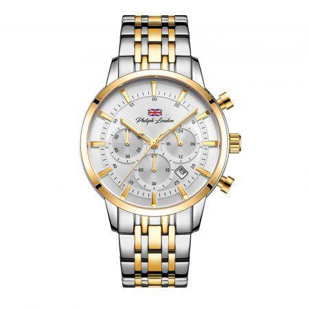 Relógio Philiph London Masculino Quartz Ref.: PL80203624M SI