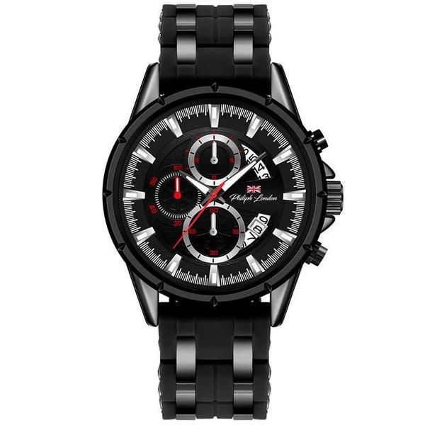 Relógio Philiph London Masculino Quartz Ref.: PL80121619M PR