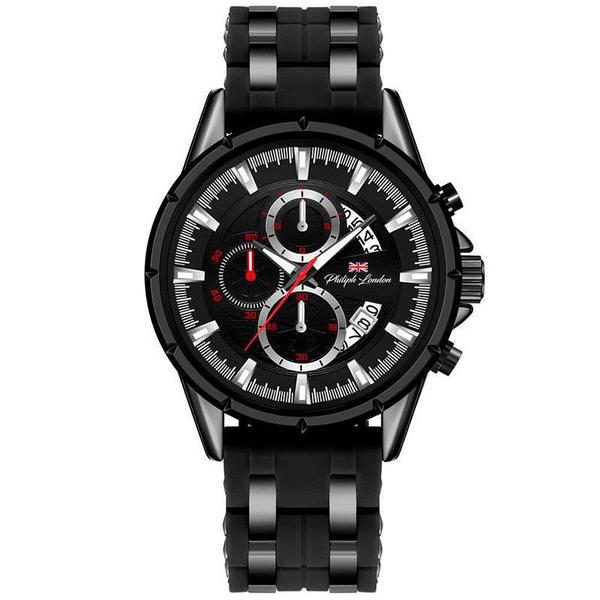 Relógio Philiph London Masculino Quartz Ref.: PL80176629M PR