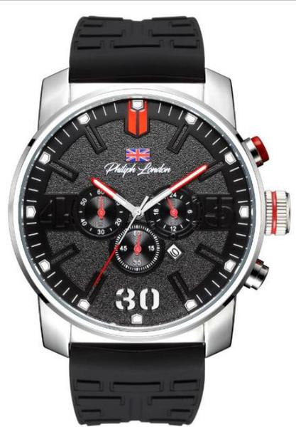 Relógio Philiph London Masculino Quartz Ref.: PL80198629M PR