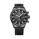 Relógio Philiph London Masculino Ref: Pl80038612m Cronógrafo Black