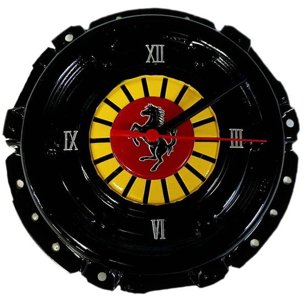 Relógio Platô de Embreagem - Tema Ferrari