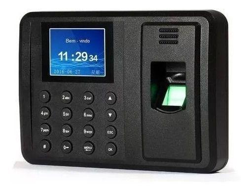 Relógio Ponto Biométrico Digital Pt Br Usb Empresa Loja Etc - Intelligent Security Products