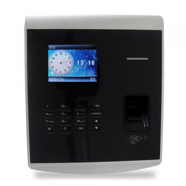 Relogio Ponto Biometrico e Cartao USB Impressao Digital Portugues (56176) - Ab Midia