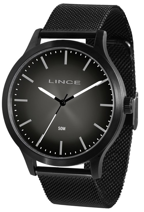 Relógio Preto Lince Mrn4602S G1Px