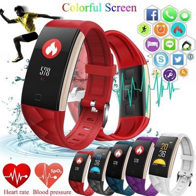 Relogio Pulseira Bracelete Inteligente SmartWatch T20 Plus Android e IOS Vermelho