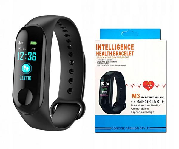 Relógio Pulseira Inteligente Smartband M3 Monitor Cardíaco - Oem