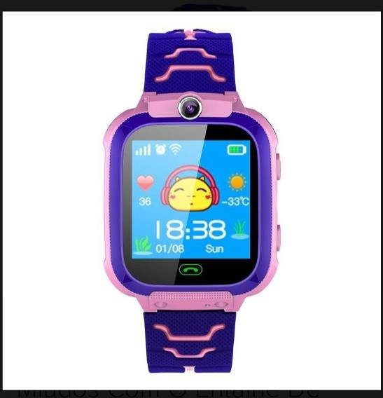 Relógio Pulseira Smartwatch Camera Som Crianças Gps Ligação - Summiki