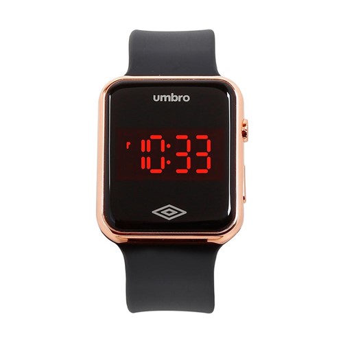 Relógio Pulso Digital Umbro Touch Screen Pulseira Borracha Preto