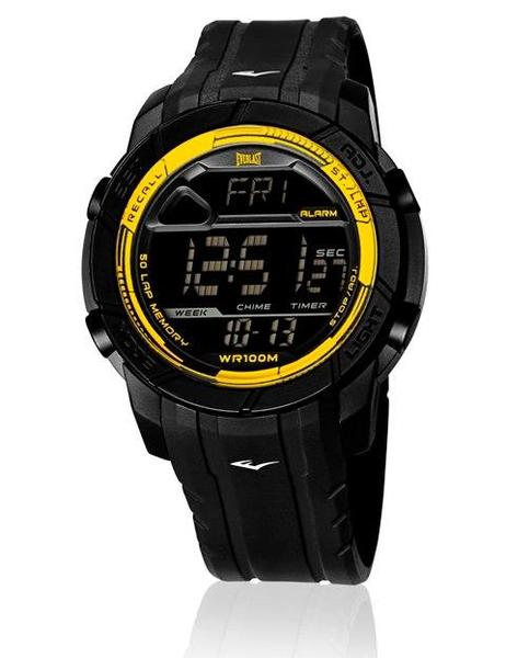 Relógio Pulso Everlast Action E702 Digital Pulseira Silicone