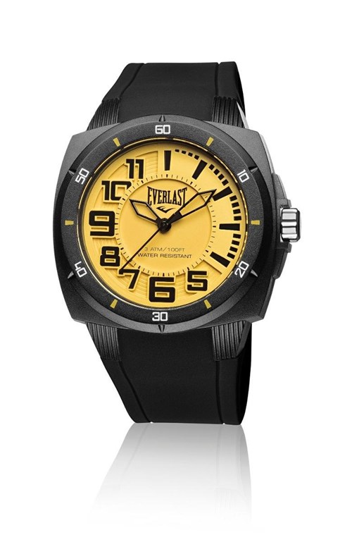 Relógio Pulso Everlast Bold E677 Caixa Abs Pulseira Silicone