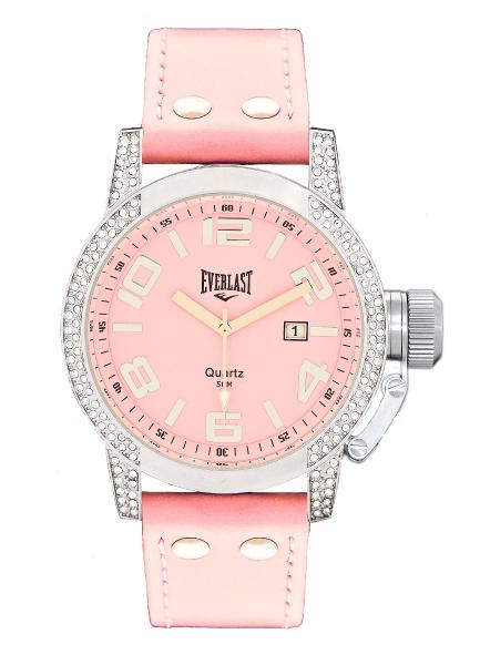 Relógio Pulso Everlast com Pulseira em Couro E064 Feminino