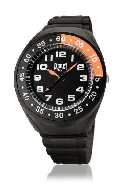 Relógio Pulso Everlast com Pulseira Pu E3021 Masculino Preto