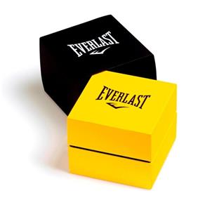 Relógio Pulso Everlast Masculino Aço Calendário E267