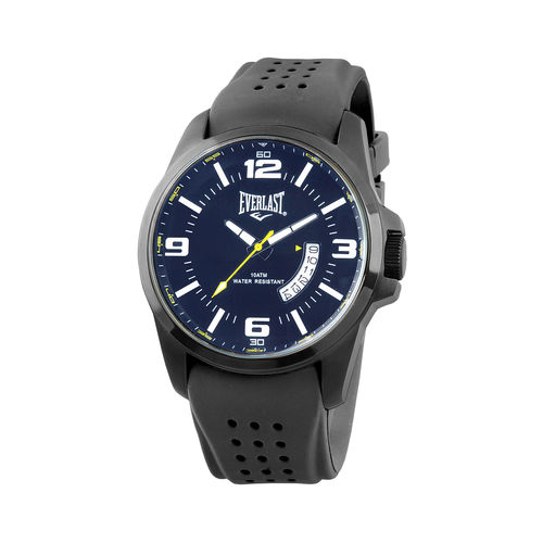 Relógio Pulso Everlast Pulseira Silicone Masculino Casual