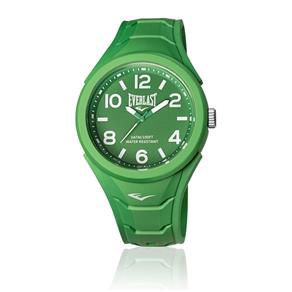 Relógio Pulso Everlast Unissex Esporte Silicone Verde E704