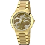 Relogio pulso feminino euro dourado EU2035YBG/4M