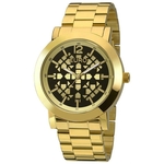 Relogio pulso feminino euro dourado eu2039in/4p