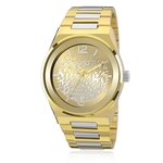 Relogio pulso feminino euro dourado EU2039IV/5D