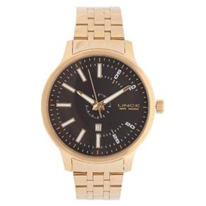 Relógio Pulso Lince Quartz Anal. Dourado Masculino Mrgh019s