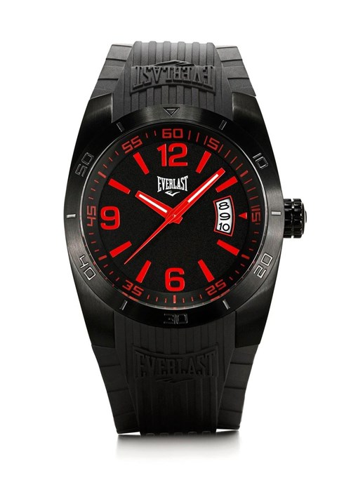 Relógio Pulso Masculino Everlast Pulseira Silicone Analógico