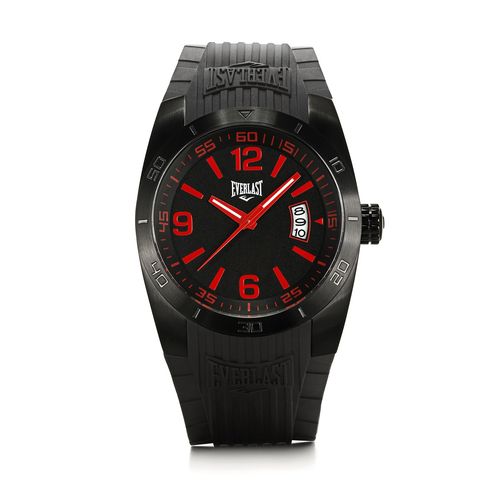 Relógio Pulso Masculino Everlast Pulseira Silicone Analógico