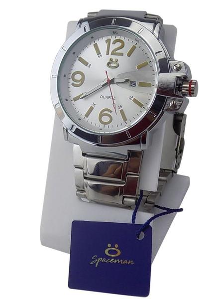 Relógio Pulso Masculino Prata Pulseira Aço Original + Garantia - Orizom