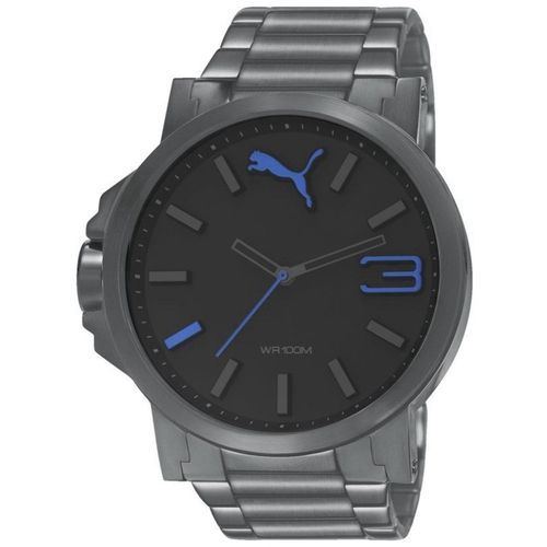 Relogio Puma Preto e Azul Lançamento 2019 - Pu10346100