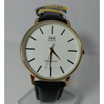 Relógio Q&q Dourado Fundo Branco - Q854-101y