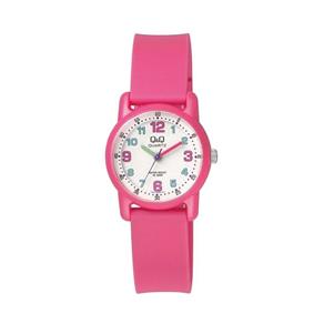 Relógio Q&Q Infantil Feminino Rosa à Prova D`Água Vr41J002Y