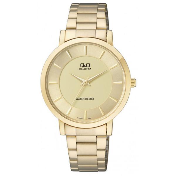 Relógio QQ Feminino Ref: Q944j001y Casual Dourado