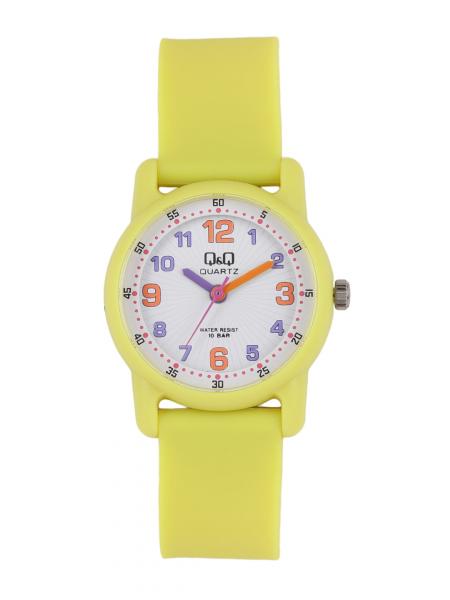 Relógio QQ Infantil Feminino Amarelo à Prova D'água VR41J005Y