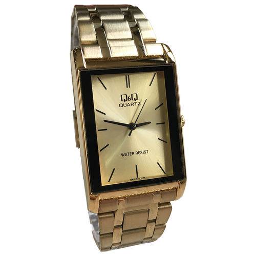 Relogio Quadrado Dourado Q&q Qq By Citizen