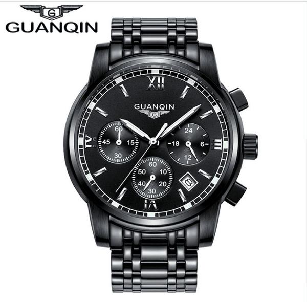 Relógio Quartzo Masculino de Luxo Guanqin GS19018