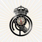 Relógio Real Madrid Times Futebol Europeu Espanha Vinil LP